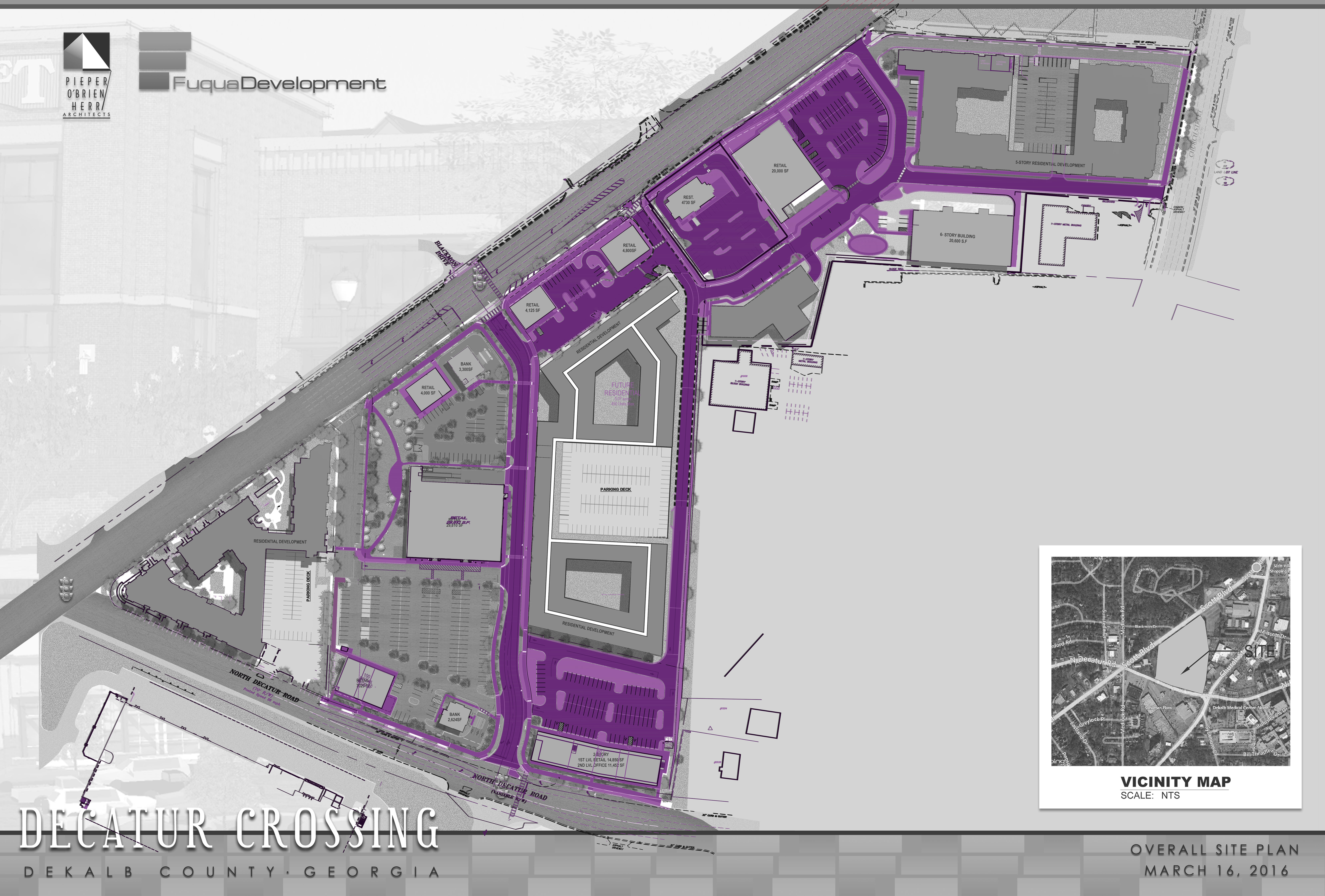 plan colored sidewalk